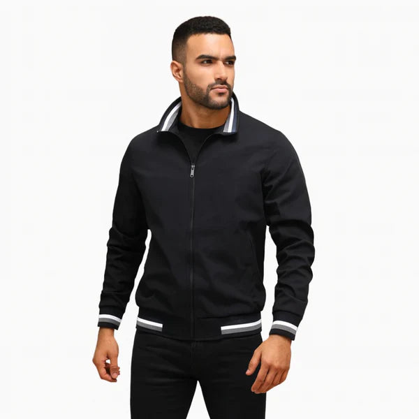 Ethan | Stylish Men's Bomber Jacket for Daily Use-Metro Lane Plaza