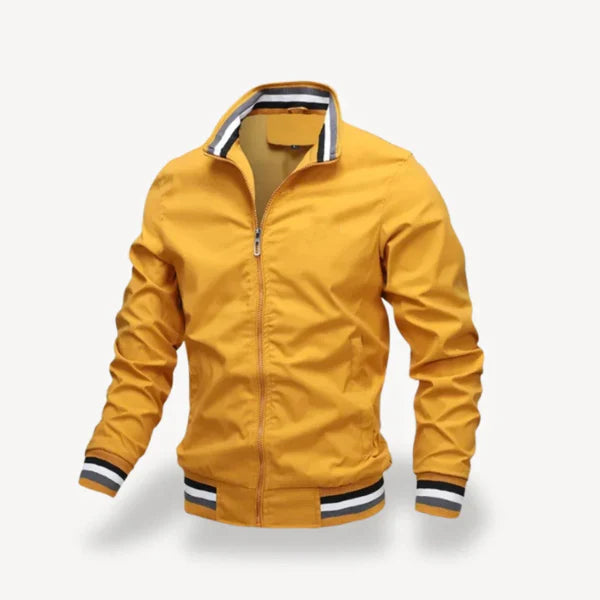 Ethan | Stylish Men's Bomber Jacket for Daily Use-Metro Lane Plaza