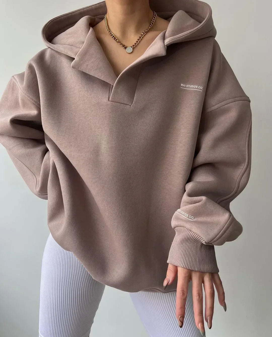 Mila | Women's Casual Hoodie in Soft Fabric-Metro Lane Plaza