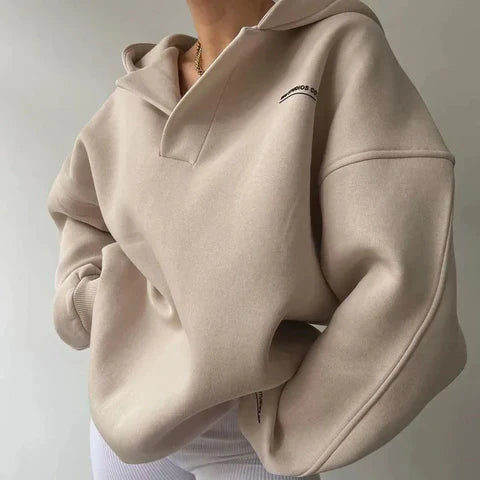 Mila | Women's Casual Hoodie in Soft Fabric-Metro Lane Plaza