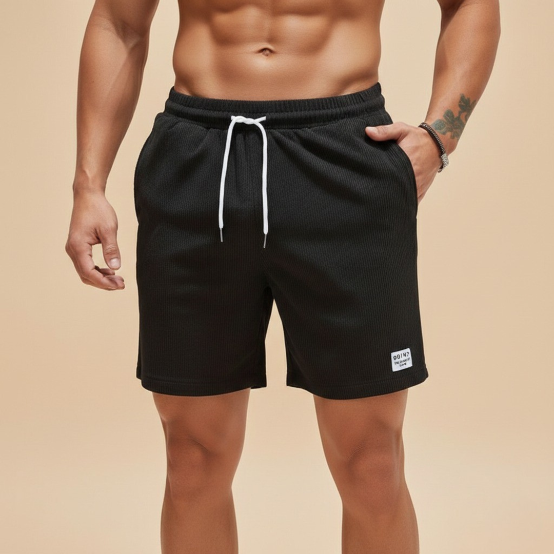 Alexander | Men's Classic Casual Corduroy Shorts-Metro Lane Plaza