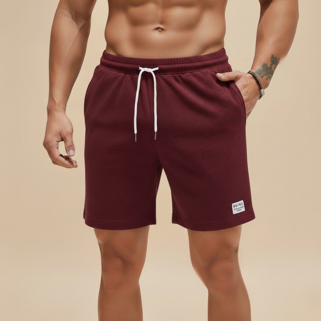 Alexander | Men's Classic Casual Corduroy Shorts-Metro Lane Plaza
