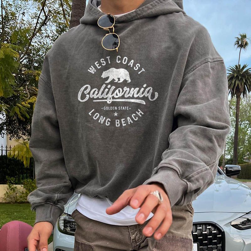 Noah | Men's Stylish and Comfortable Vintage Hoodie-Metro Lane Plaza