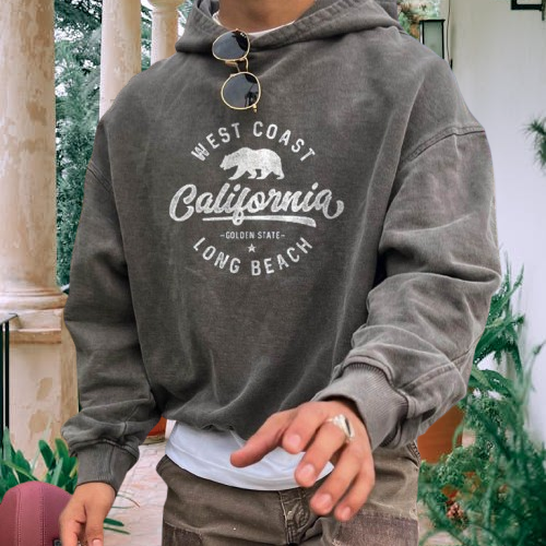 Noah | Men's Stylish and Comfortable Vintage Hoodie-Metro Lane Plaza