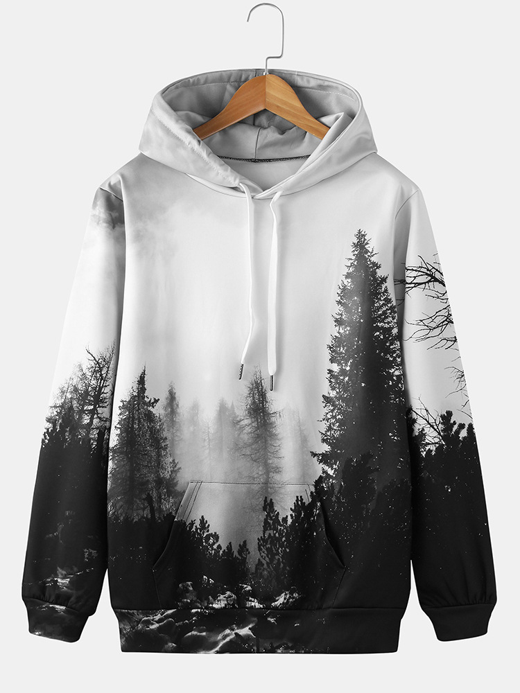 Aidan | Nature-Inspired Stylish Men's Hoodie-Metro Lane Plaza