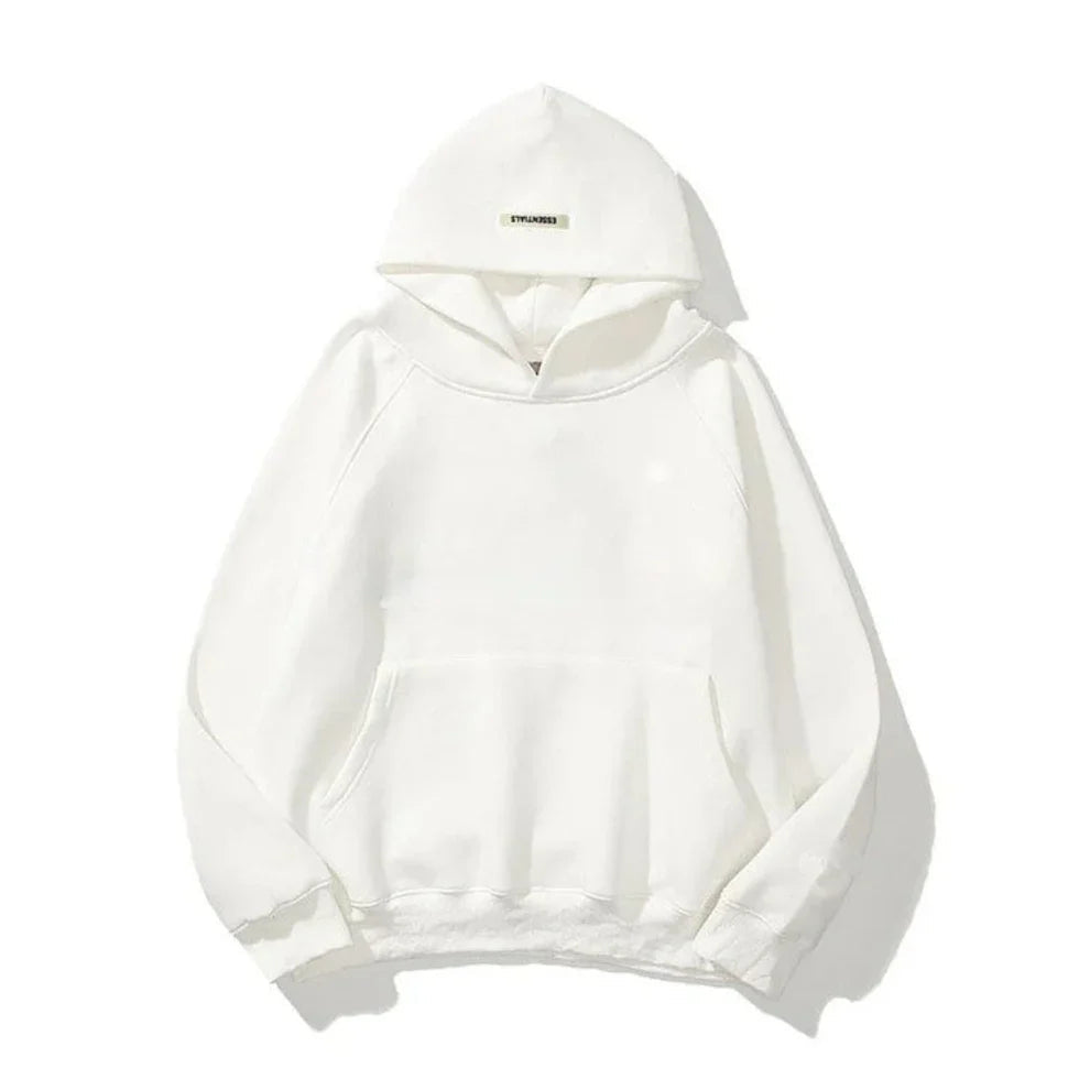 Xavier | Men's Oversized Minimalist Streetwear Hoodie-Metro Lane Plaza