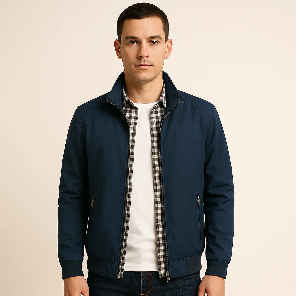 William | Men's Casual Windproof Summer Jacket-Metro Lane Plaza