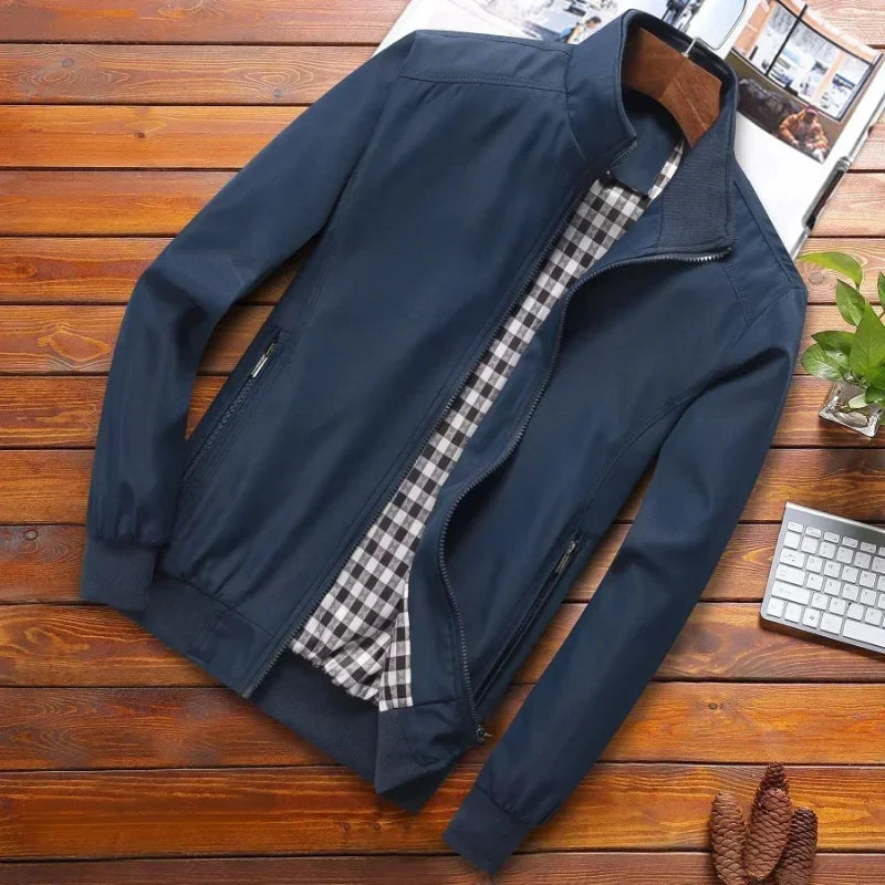 William | Men's Casual Windproof Summer Jacket-Metro Lane Plaza