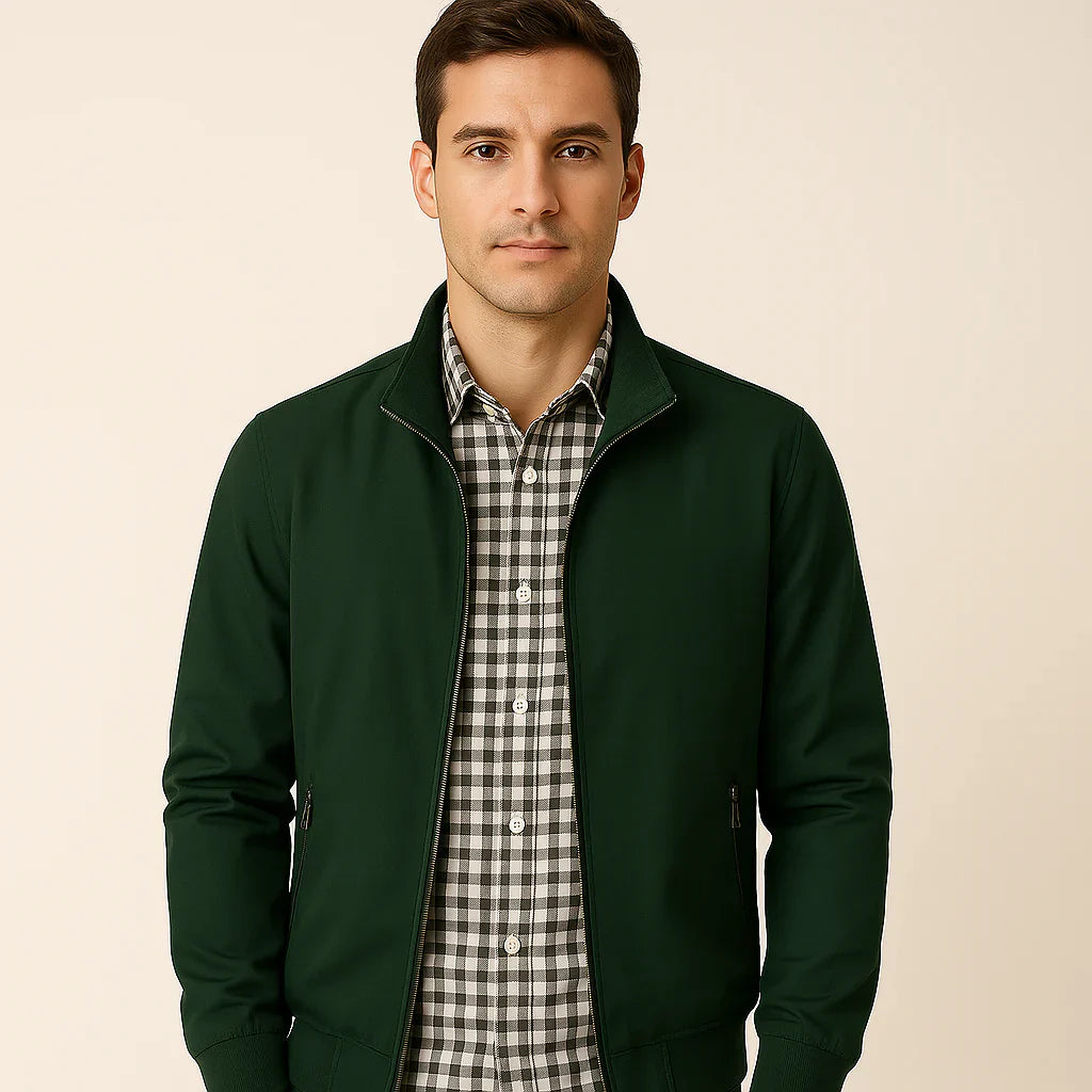 William | Men's Casual Windproof Summer Jacket-Metro Lane Plaza