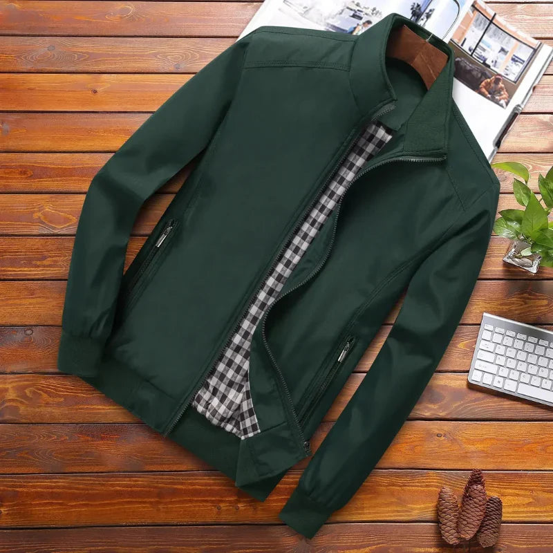 William | Men's Casual Windproof Summer Jacket-Metro Lane Plaza
