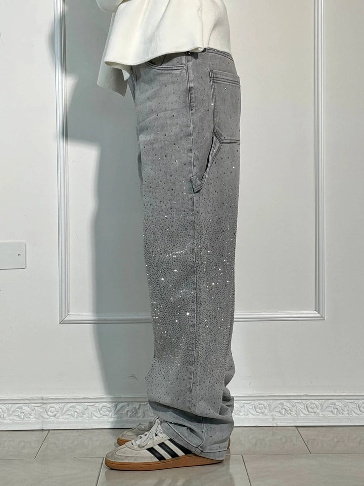 Naomi | Women's Wide-Leg Denim Jeans-Metro Lane Plaza