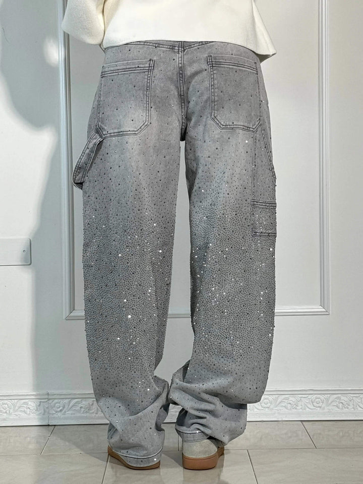 Naomi | Women's Wide-Leg Denim Jeans-Metro Lane Plaza