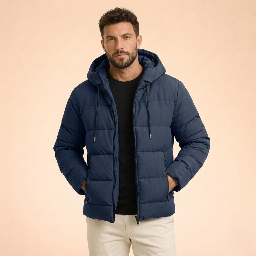 Arden | Men's Waterproof Winter Puffer Jacket-Metro Lane Plaza