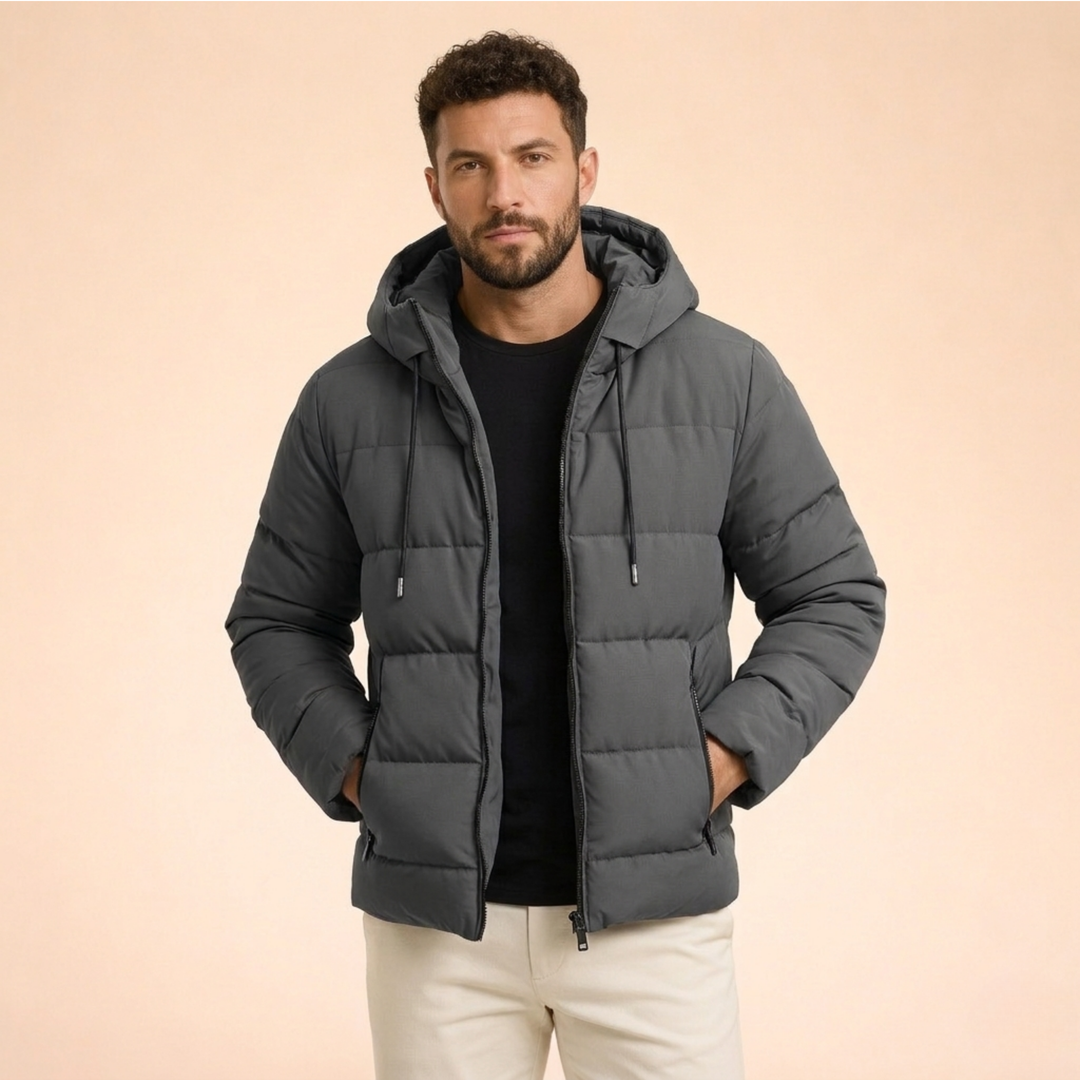 Arden | Men's Waterproof Winter Puffer Jacket-Metro Lane Plaza