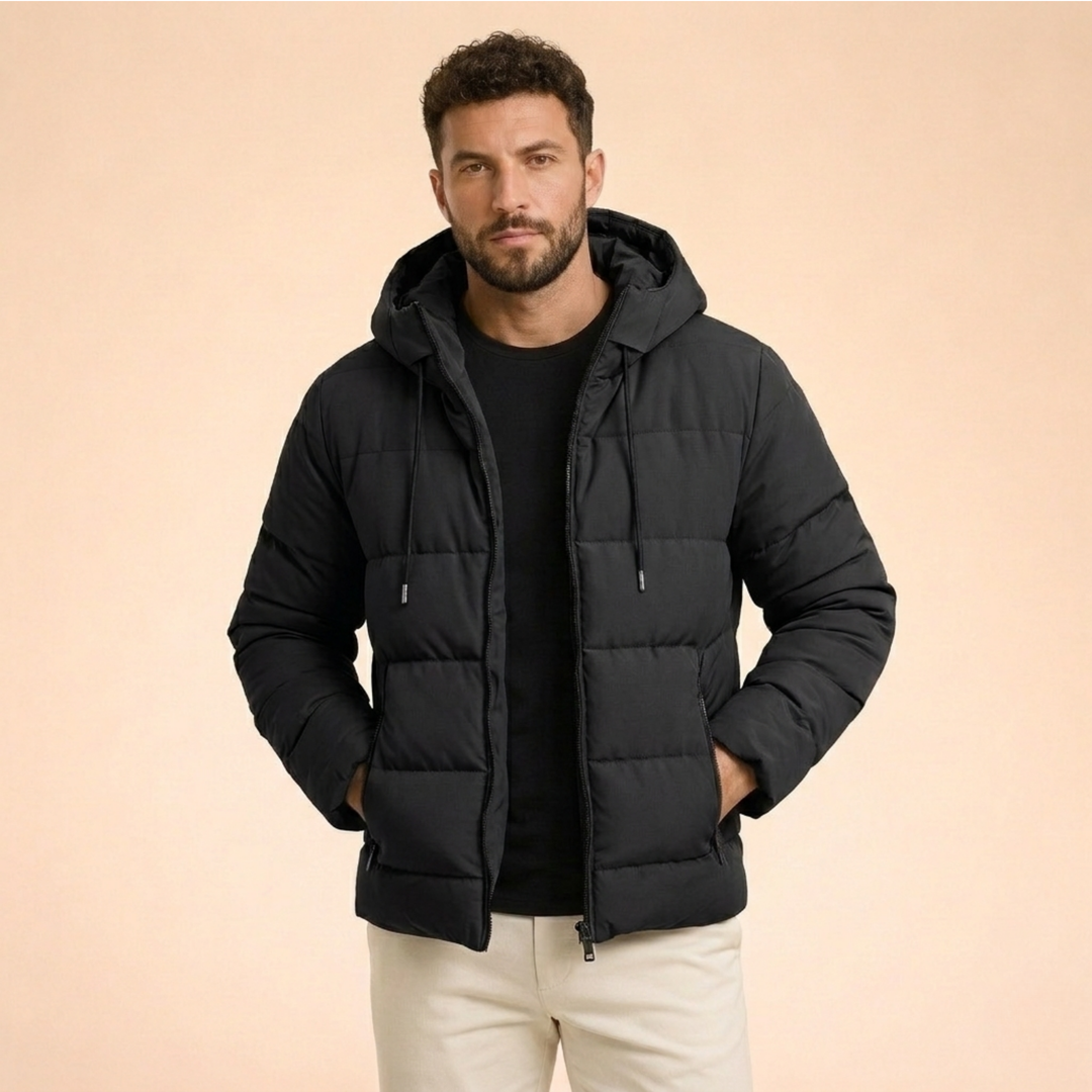 Arden | Men's Waterproof Winter Puffer Jacket-Metro Lane Plaza