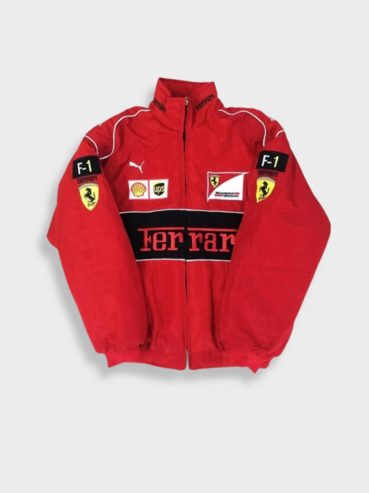 Catherine | Women's Elegant and Durable Racer Jacket-Metro Lane Plaza