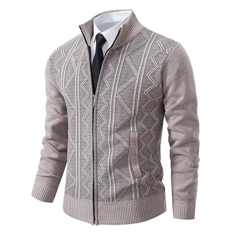 Men's Zip-Up Insulated Puffer Jacket