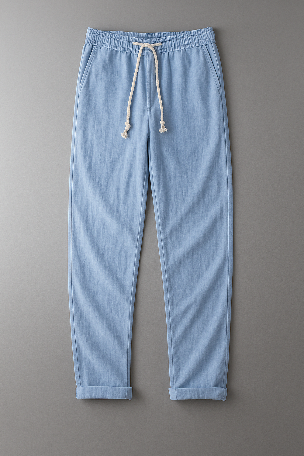 Nicholas | Men's Cuffed Drawstring Trousers-Metro Lane Plaza