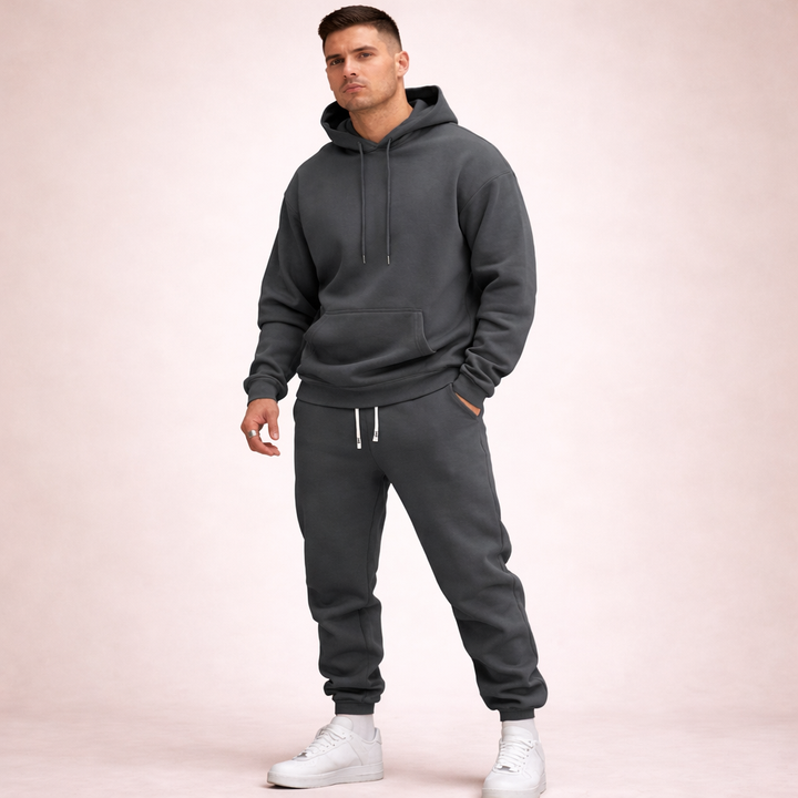 Noah | Stylish Men's Tracksuit Set with Hoodie-Metro Lane Plaza