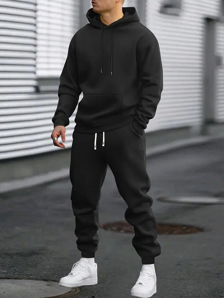 Noah | Stylish Men's Tracksuit Set with Hoodie-Metro Lane Plaza