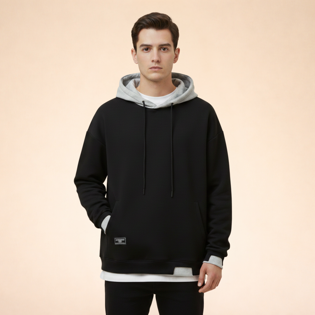 William | Stylish and Classic Men's Hoodie-Metro Lane Plaza