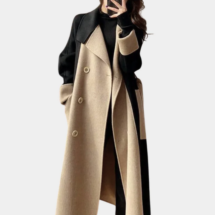 Elena | Women's Elegant Timeless Trench Coat-Metro Lane Plaza