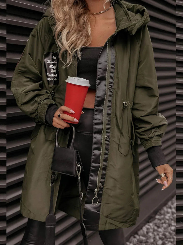 Nyra | Women's Stylish and Comfortable Hooded Jacket-Metro Lane Plaza