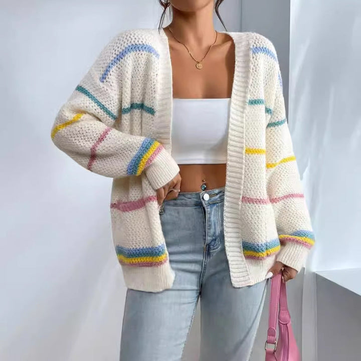 Übergroße Strickjacke für Damen für kuscheligen Komfort