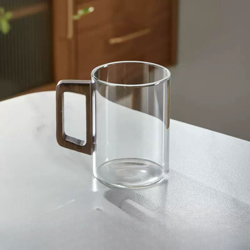 Rustic Wooden Brew Mugs - Perfect for Coffee Lovers-Metro Lane Plaza