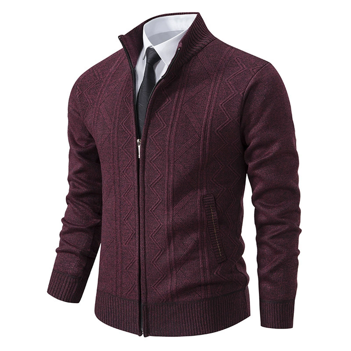 Men's Zip-Up Insulated Puffer Jacket