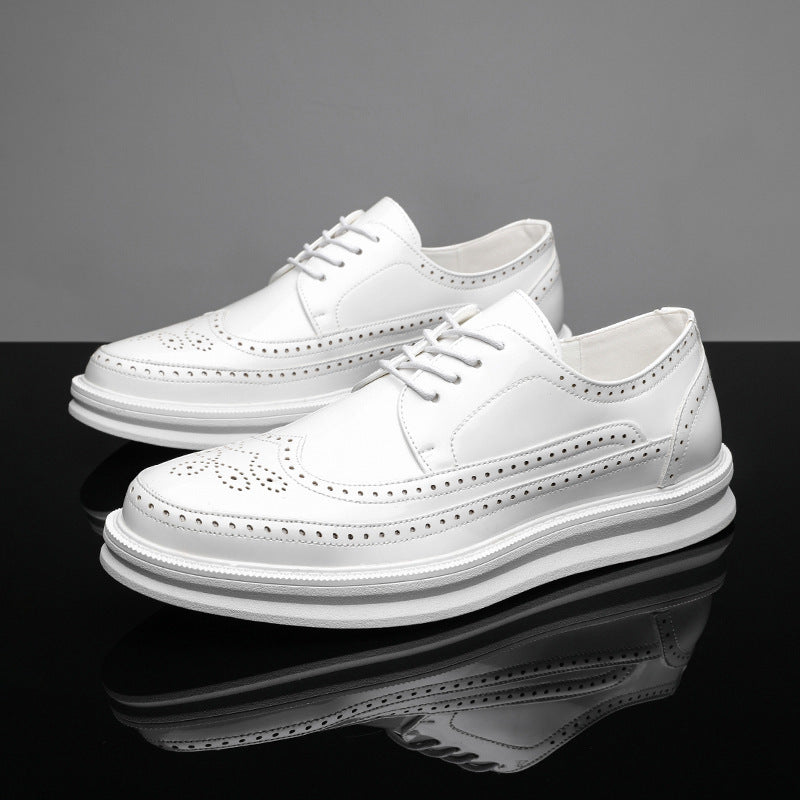 Casual brogue-sneakers til mænd