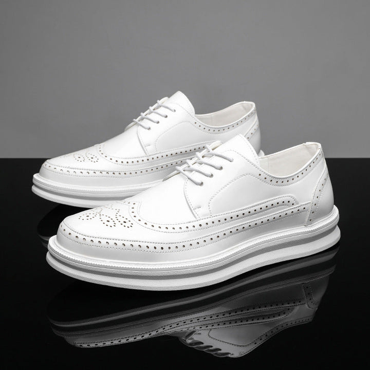 Casual brogue-sneakers til mænd