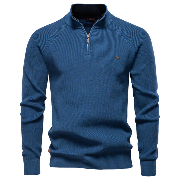Men's Half-Zip Casual Sweater