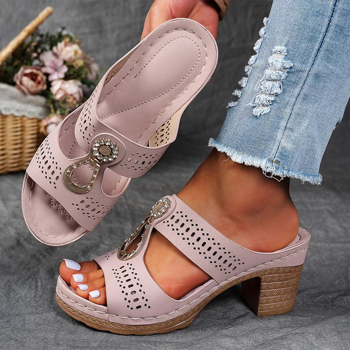 Elvara | Women's Stylish Comfortable Orthopedic Sandals-Metro Lane Plaza