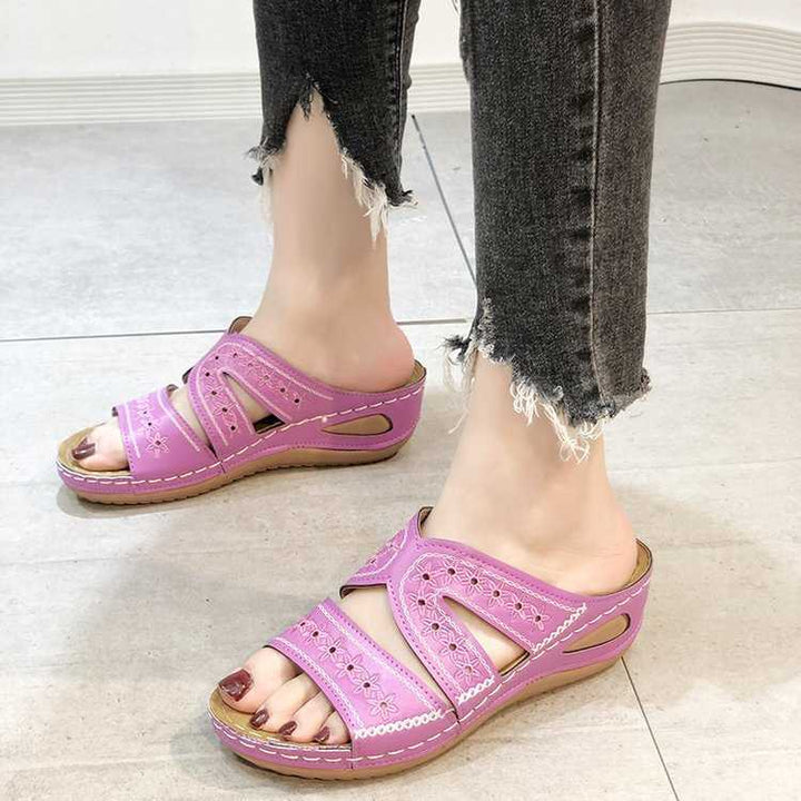 Soraya | Stylish Comfortable Orthopedic Sandals for Women-Metro Lane Plaza