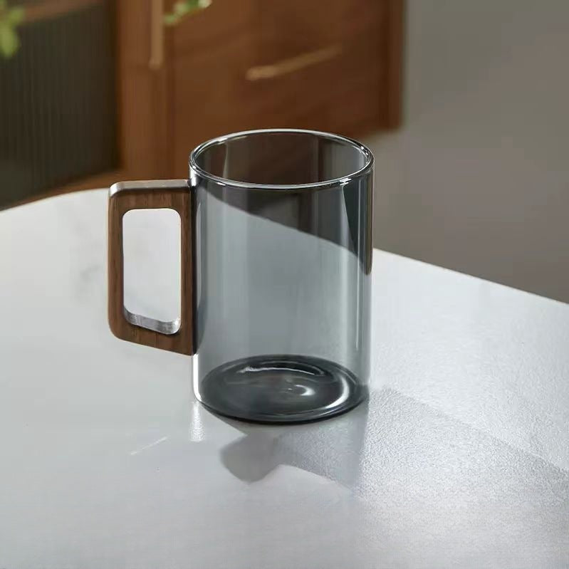 Rustic Wooden Brew Mugs - Perfect for Coffee Lovers-Metro Lane Plaza