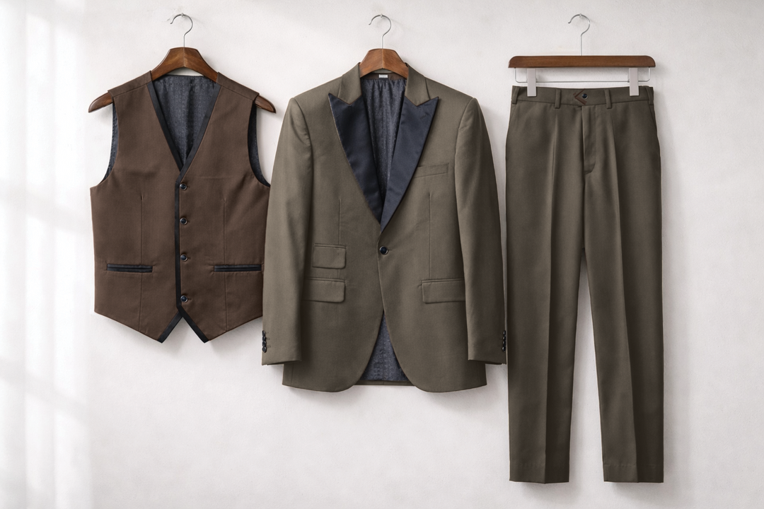 Oliver | Men's Lightweight Linen Suit-Metro Lane Plaza