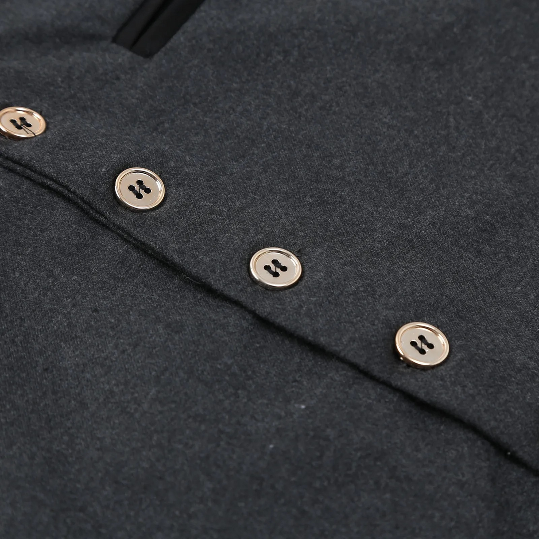 Cedric | Men's Classic Elegant Traditional Vest-Metro Lane Plaza