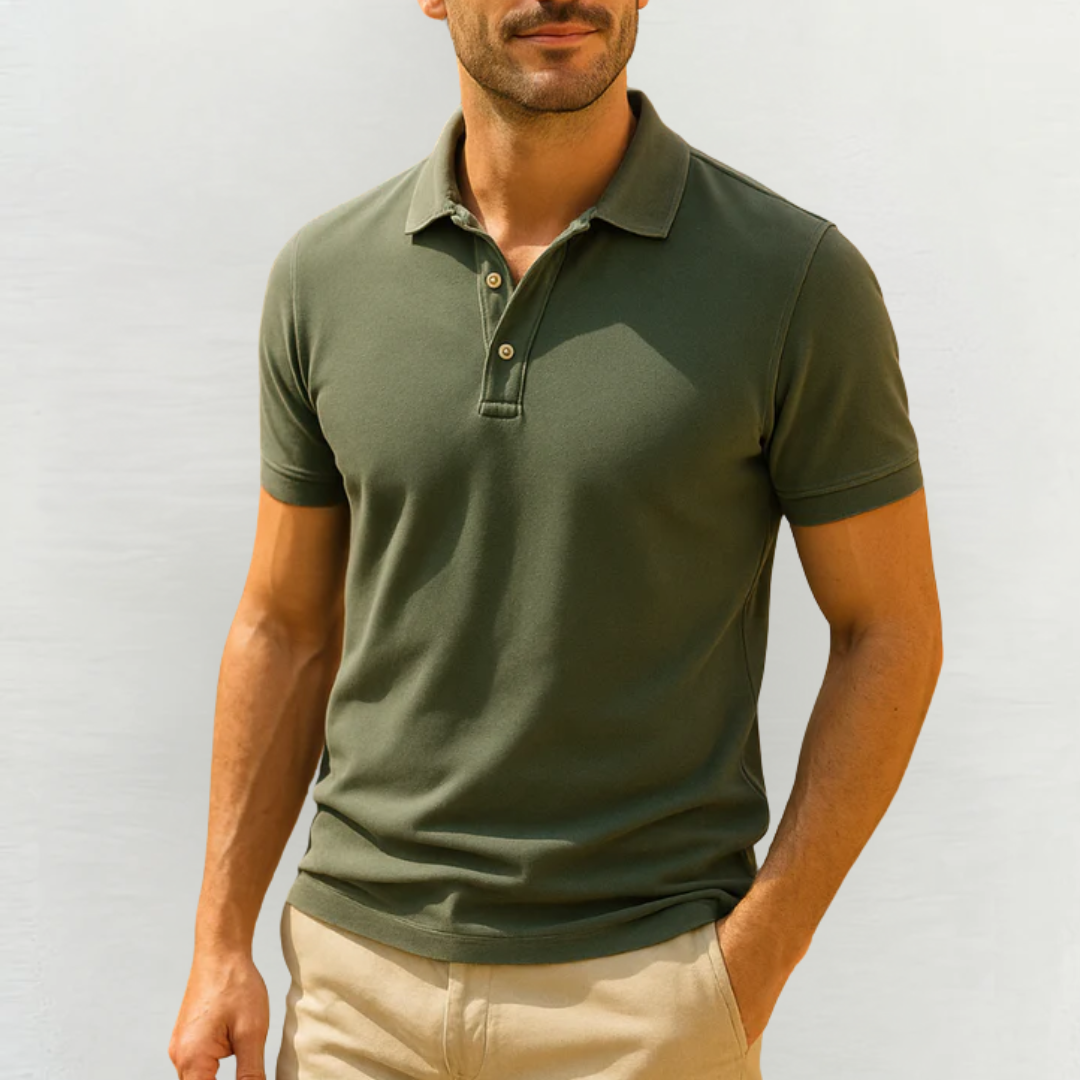 Dario | Men's Summer Elegance in Pure Cotton-Metro Lane Plaza