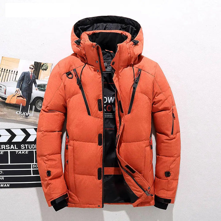 Gefütterte Steppjacke für Herren