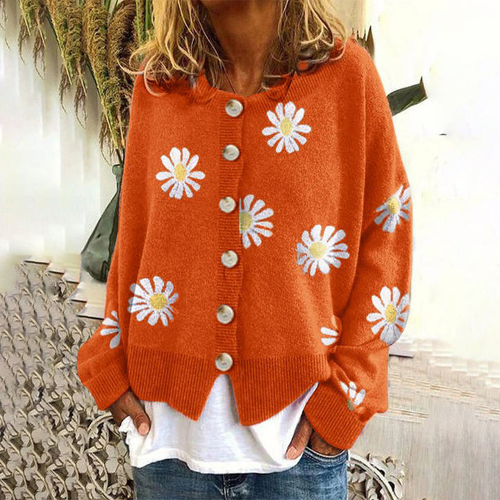 Damen-Cardigan mit Knopfleiste