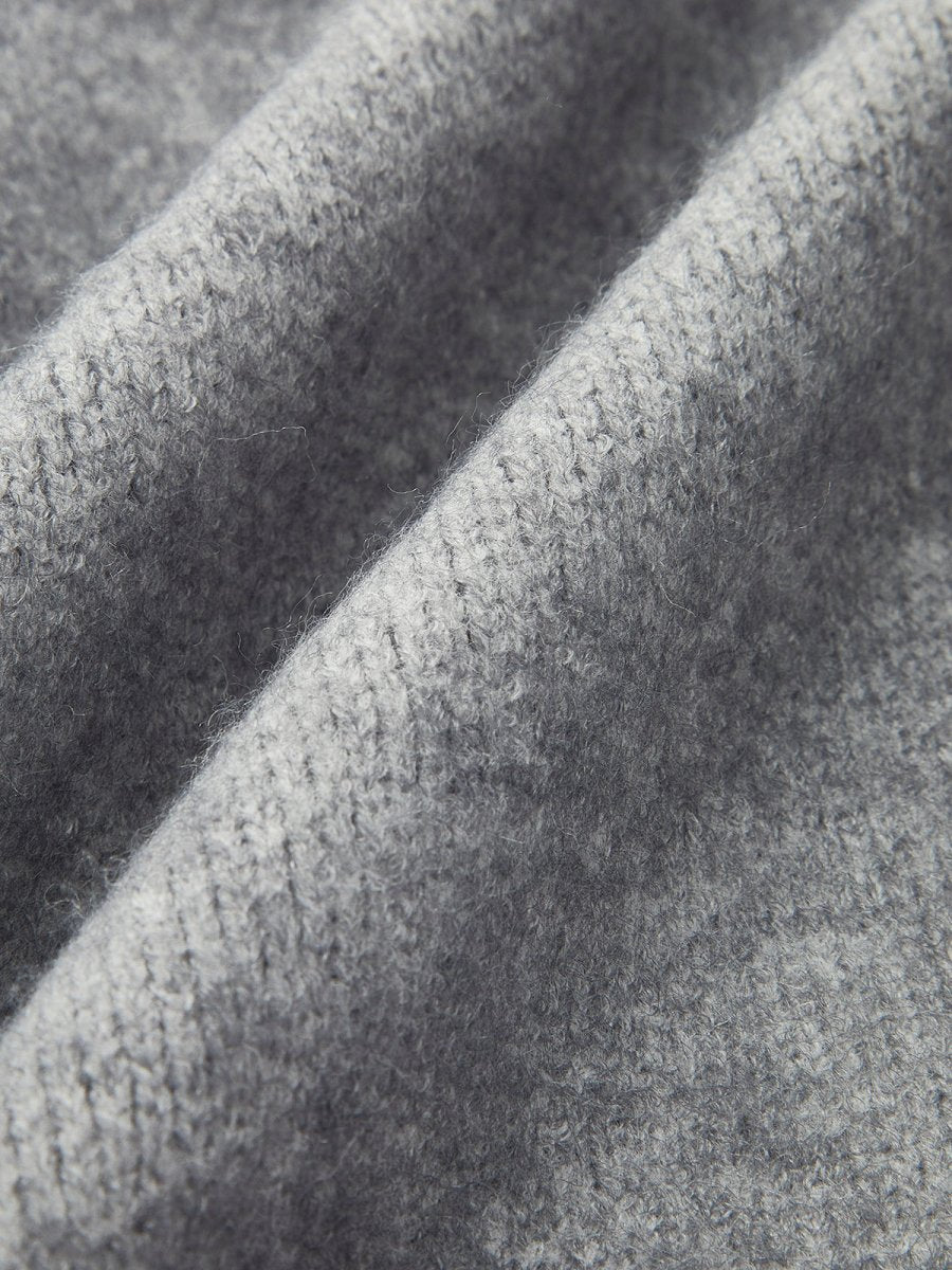 Pull décontracté oversize pour femme à col ouvert