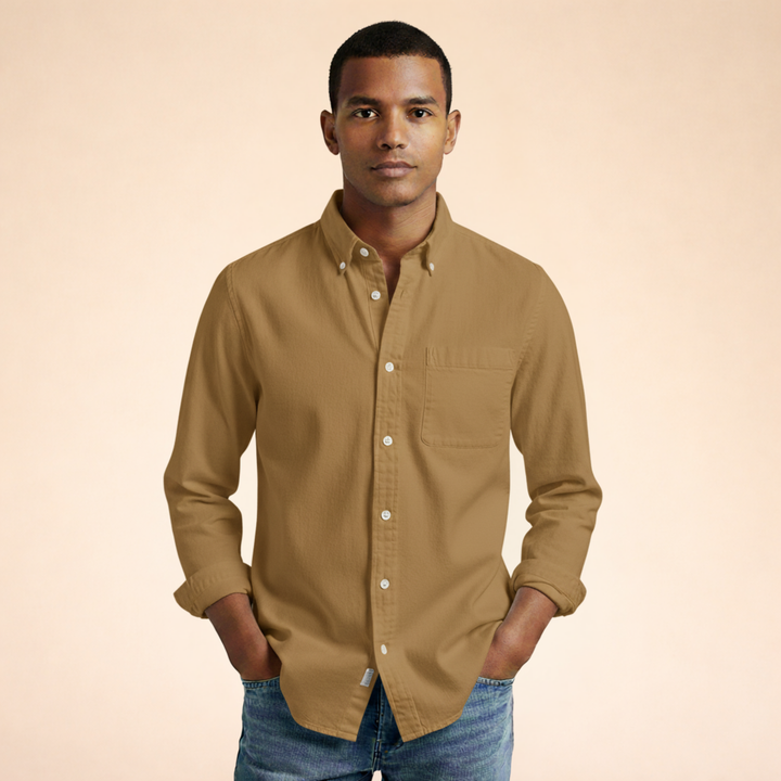 Jeffrey | Men's Soft Full Sleeve Shirt-Metro Lane Plaza