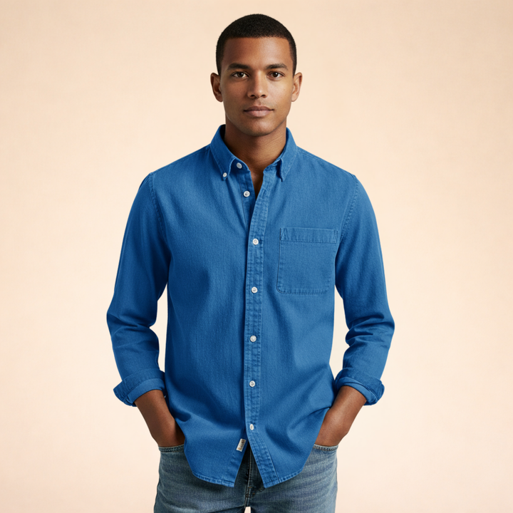 Jeffrey | Men's Soft Full Sleeve Shirt-Metro Lane Plaza