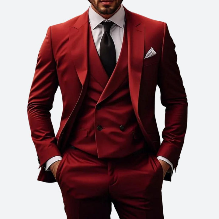 Men's Elegant Suit for Formal Events and Special Occasions-Metro Lane Plaza