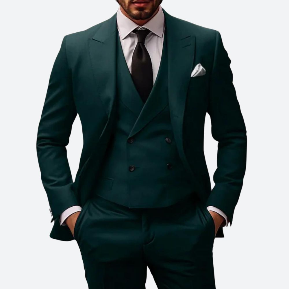 Men's Elegant Suit for Formal Events and Special Occasions-Metro Lane Plaza