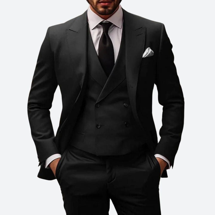 Men's Elegant Suit for Formal Events and Special Occasions-Metro Lane Plaza