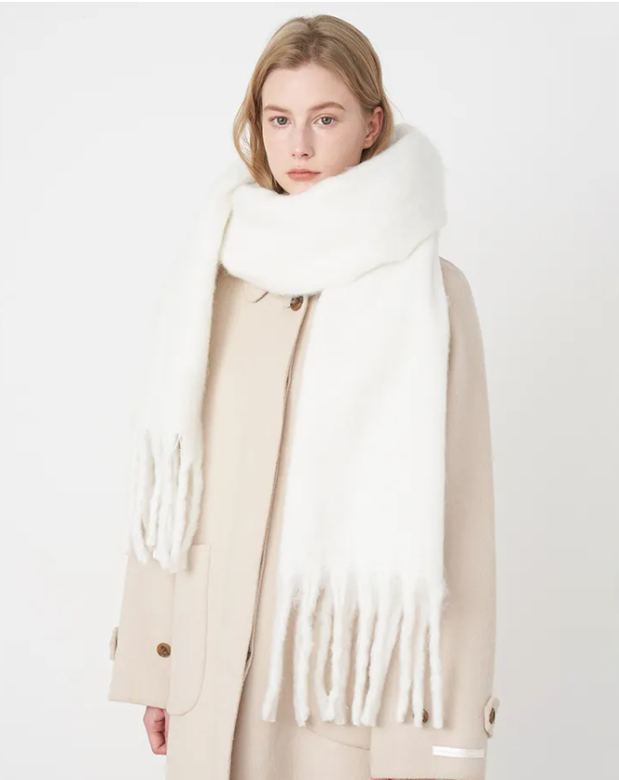 Silvy | Women's Scarf in Soft Fabric with Elegant Pastel Shades-Metro Lane Plaza