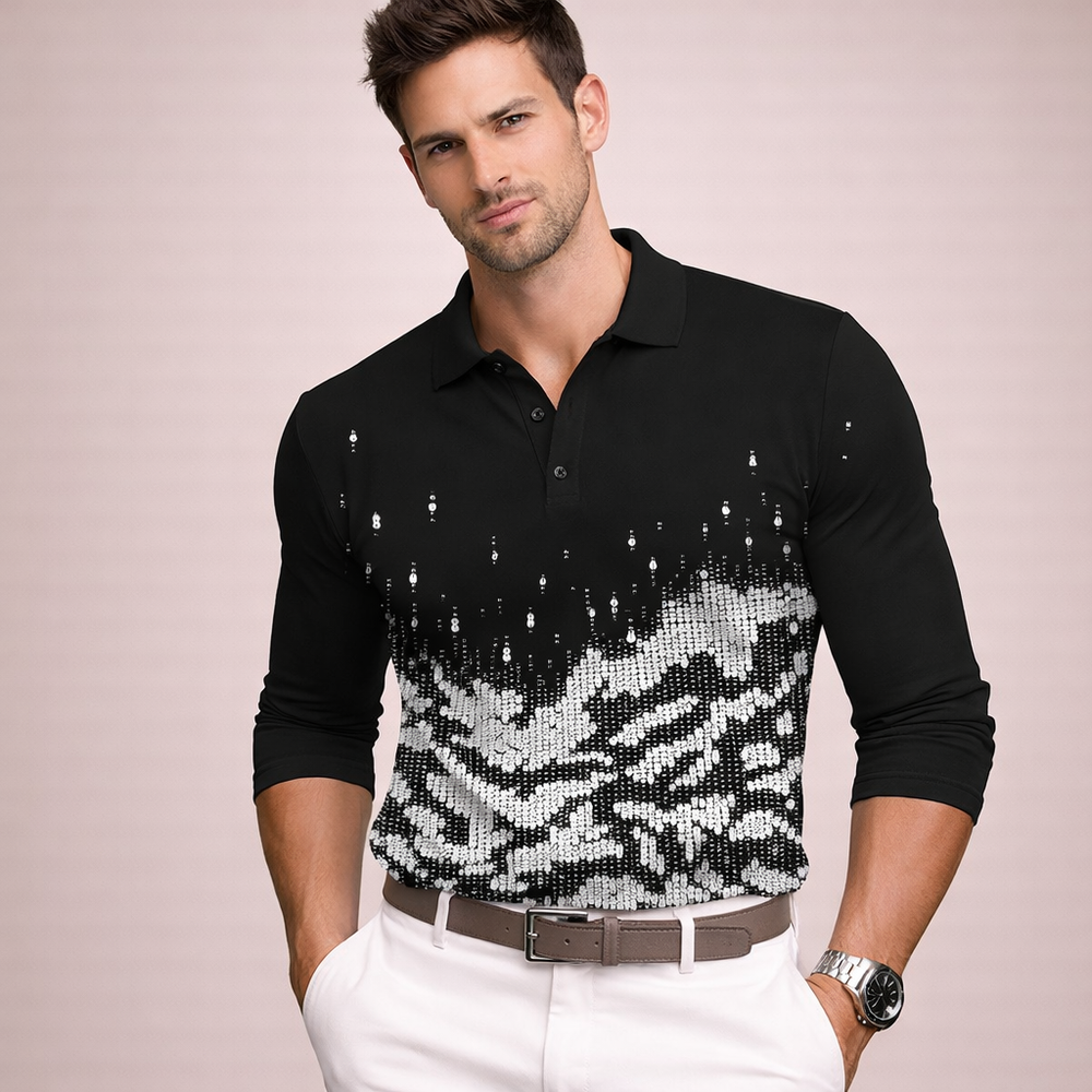 Kristian | Men's Timeless Style Polo Shirt-Metro Lane Plaza