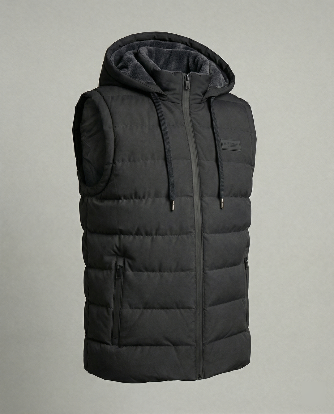 Paxel | Men's Stylish, Warm & Functional Black Puffer Vest-Metro Lane Plaza